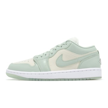 Nike 休閒鞋 Wmns Air Jordan 1 Low SE 女鞋 男鞋 綠 米 AJ1 HF4078-100