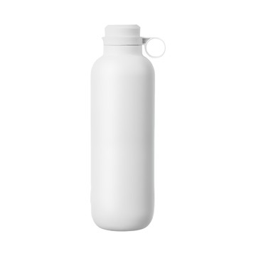 EQURA 一克拉 戶外保溫杯 650ml (含背帶) 316不鏽鋼內膽  優雅白  1個