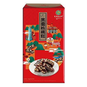 綠源寶   黑棗核桃糕250公克/盒