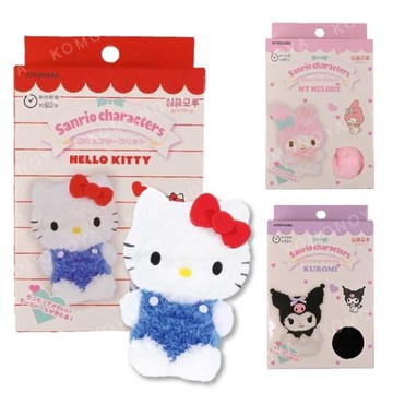 小禮堂 Sanrio 三麗鷗 DIY手作絨毛玩偶吊飾 (經典款) Kitty 美樂蒂 酷洛米