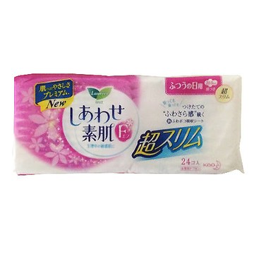 Laurier F Happy Skin Super Slim For normal daily use with wings