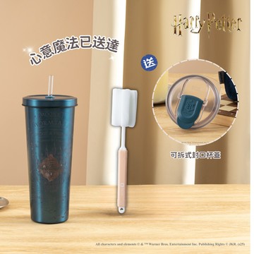 【Oolab良杯製所】🪄買A送B  幸福翻倍｜收禮者自選｜哈利波特850ml吸管杯 贈OK蓋及海綿刷  🚗快速出貨