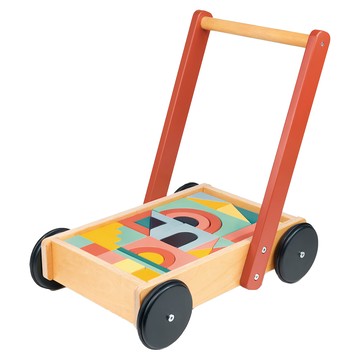 Mentari 幾何積木學步車 橡膠木 適用年齡18個月以上  MT7306  1組