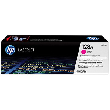 HP 紅色原廠碳粉匣 / 個 CE323A 128A