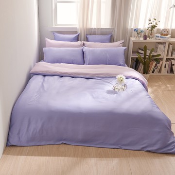 戀家小舖 100%天絲 被套 / 雙人【暮戀紫】60支天絲 6x7尺雙人被套 永恆系列 台灣製