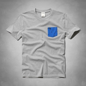 AF a&f Abercrombie & Fitch 小孩 T恤 灰色 0008