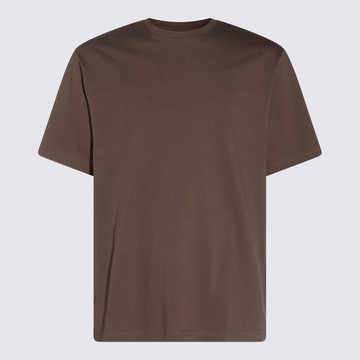 The North Face Brown Cotton T-shirt