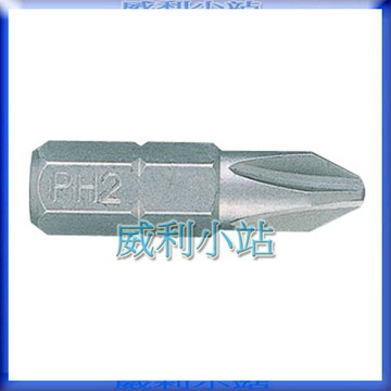 【威利小站】KING TONY 1025P 1/4" 2分 十字起子頭 25L  PH1 PH2 PH3 短版十字頭