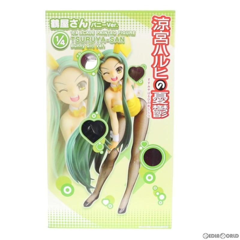 中古即納』{FIG}鶴屋さん バニーVer. 涼宮ハルヒの憂鬱 1/4 完成品