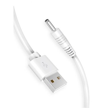 圓頭充電線電動牙刷圓孔臺燈數據線dc5v小風扇露娜luna洗臉儀充電器插孔通用電源3.5mm圓口車載手柄收音機usb
