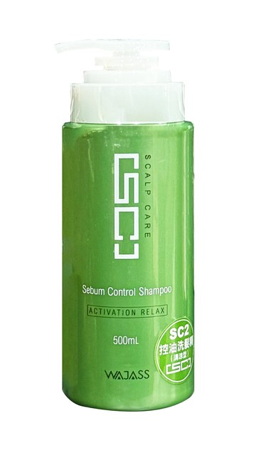 WAJASS 威傑士 SC2控油洗髮精(清涼型) 500ml~優惠價:350元｜岡山戀香水