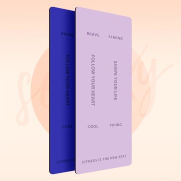 5mm天然橡膠PU材質防滑吸汗瑜伽墊家用運動健身舞蹈土豪墊可刻字