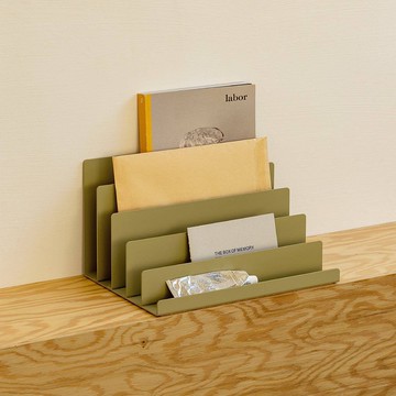 ISO Organizer M | 金屬桌上型收納架 | 橄欖