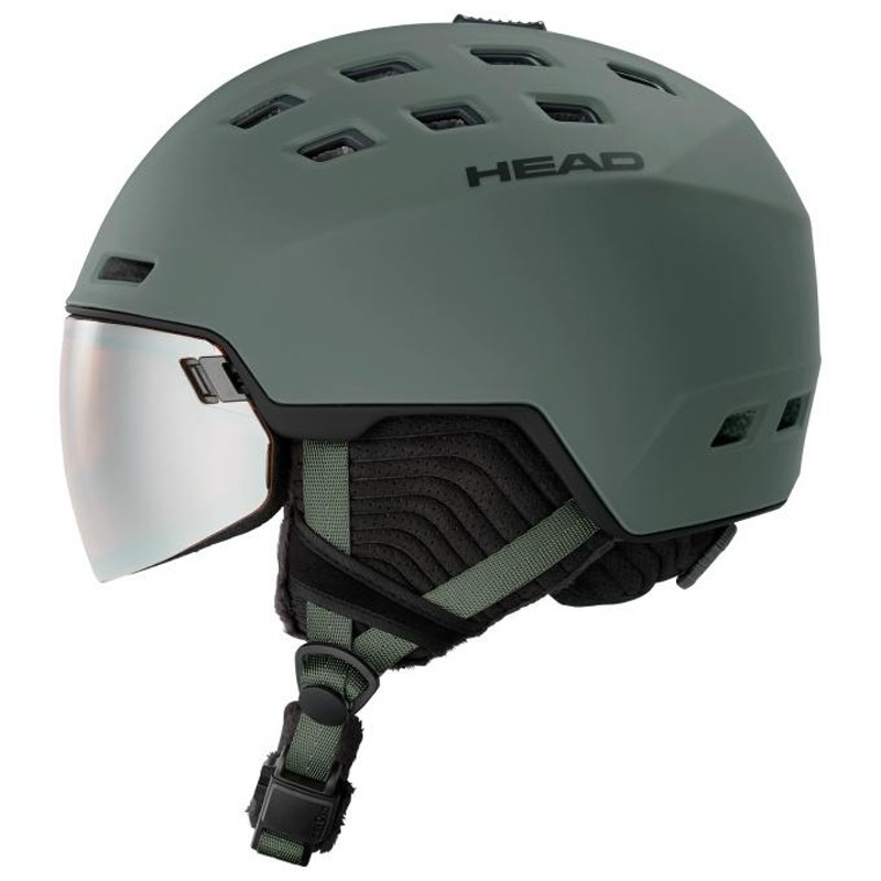 ヘッド スキー スノーボードヘルメット メンズ レディース 2サイズ有 56cm-63cm VISOR HELMET RADAR HEAD |  LINEブランドカタログ