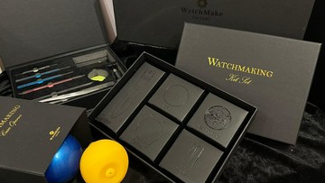 手作禮物/客製化/刻名/42mm/DIY機械錶Kit Set/鏤空機芯
