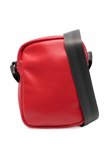 Diesel - side logo-patch crossbody bag - men - Polyurethane - One Size - Red