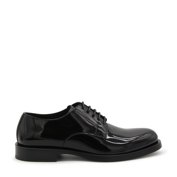 Dolce & Gabbana - Black Leather Lace Up Shoes
