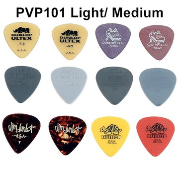 dunlop pvp 系列 綜合 烏克麗麗/民謠吉他/電吉他 bass pick 彈片 12片裝