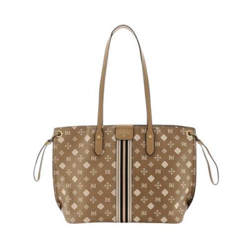 FIRANO-防刮滿版F -字母LOGO 托特包(褐土色)中款