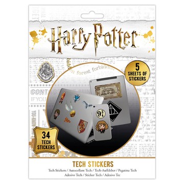 哈利波特 進口3C科技貼紙組 SIGNS GADGET DECALS - Harry Potter