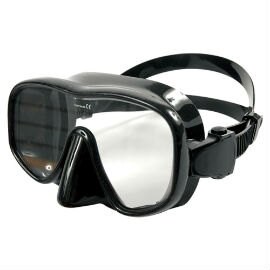 [AROPEC] 雲母無框單面鏡 黑 / 蛙鏡 潛水 浮潛 / 公司貨 M1-HF03FB