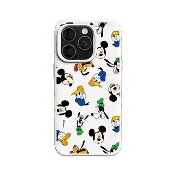 iPhone 16 Pro SolidX 白 - 迪士尼-米奇 Mickey - Sticker-米奇與他的朋友