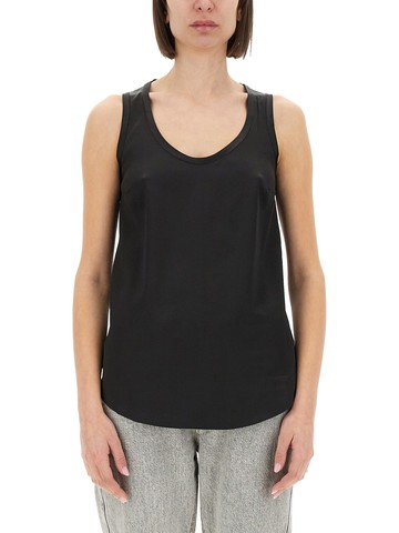 brunello cucinelli silk tank top