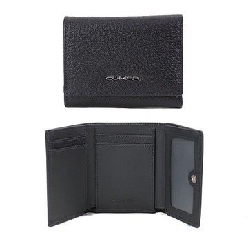 CUMAR 真皮 / 皮夾 NEEDLE 三折 短夾