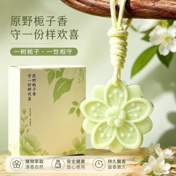 😍新款💫臺灣出貨💫天然香薰蠟片梔子花衣櫃房間臥室懸掛持久留香除味散香器
