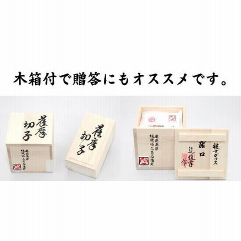 くもの巣 盃 紅 グラス ガラス 酒器 【薩摩切子 鹿児島 伝統工芸品