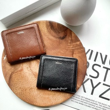 現貨🤖Fossil Madison Bifold 皮革 對開薄短夾