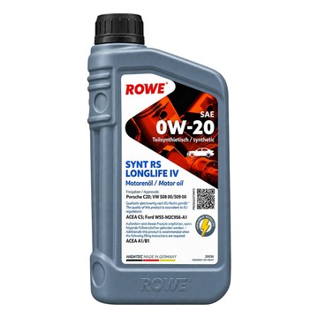 【易油網】ROWE HIGHTEC RS LONGLIFE IV 0W20 VW 合成機油 VW 508 509 福斯