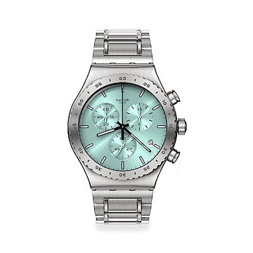 Swatch Irony 金屬Chrono系列手錶 ENERGIZE YOU (43mm) 男錶 女錶