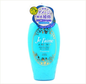 潼漾小舖 日本 kose高絲 je laime 胺基酸集中修護潤髮乳 500ml