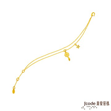 J’code真愛密碼 水瓶座-捕夢網黃金手鍊