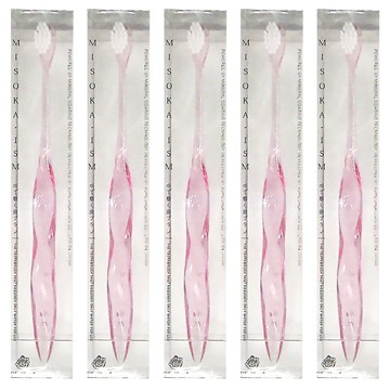 MISOKA 奈米礦物牙刷 哲學款 沾水即刷 刷後清涼感  1入  5支