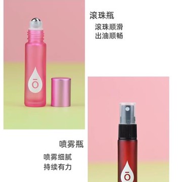 8支5ml10ml多色加厚玻璃滾珠瓶