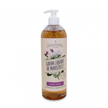 Le Serail  法國百年手作皂 茉莉紫羅蘭馬賽液體皂 750ml (LE116)