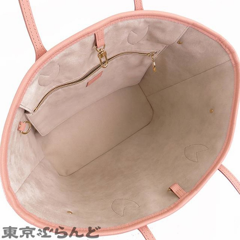 【ルイヴィトン】アンプラント トートバッグ LOUISVUITTON ルイヴィトン LOUIS VUITTON ネヴァーフル MM M46329 ピンク