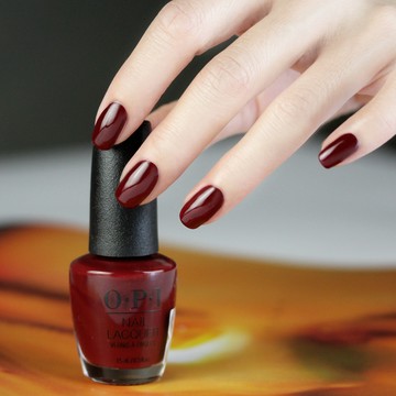 OPI 官方直營．藍調醇紅 經典指甲油 NLW52