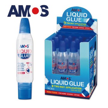 韓國AMOS 50ml雙頭膠水x12支裝/盒