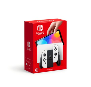 現貨供應中 台規主機  [SWITCH主機]  NINTENDO SWITCH OLED主機 (白)