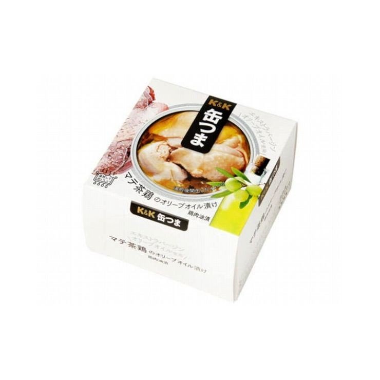 まとめ買い KK 缶つま マテ茶鶏オリーブオイル漬 携帯缶 x12個セット 食品 まとめ セット セット買い 業務用 代引不可