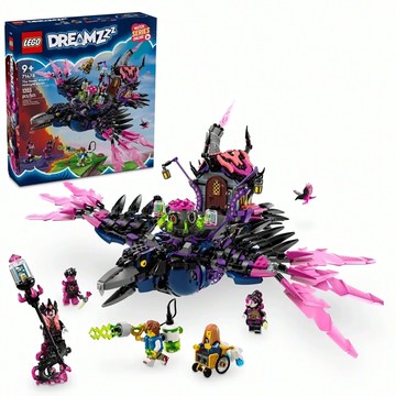 LEGO 71478 奈何女巫的暗夜渡鴉  1盒  多色