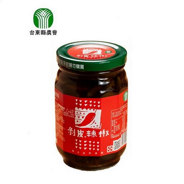 【台東縣農會】剝皮辣椒400g/瓶