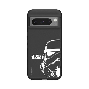 Pixel 8 Pro SolidSuit 黑 - 迪士尼-星際大戰 Star Wars - 星際大戰 – 風暴兵白線條