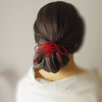 華麗髮飾綁繩「つやきよら」，你的【2WAY】和服・浴衣造型的日式髮型輕鬆變換