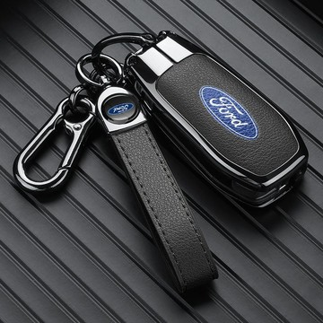 適用於Ford 福特鑰匙套 FOCUS FIESTA KUGA mk3.5 MK4 鑰匙套 保護套 鑰匙圈 鑰匙包