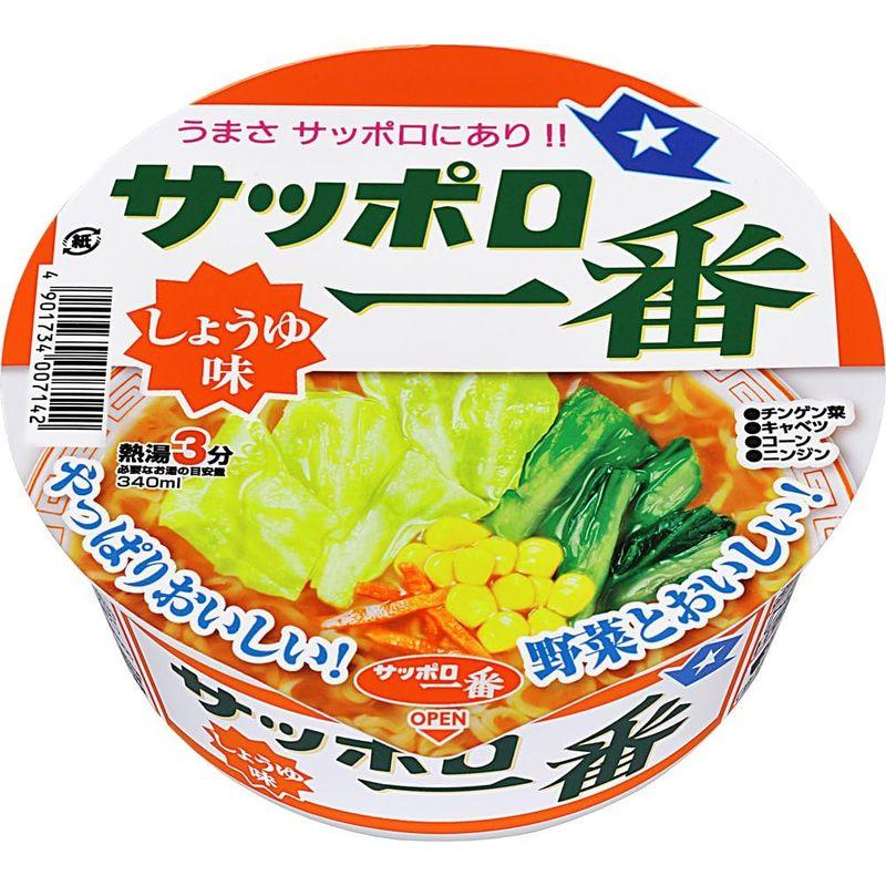 サッポロ一番 しょうゆ味どんぶり 80g×12個