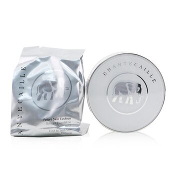 Chantecaille 香緹卡 未來肌膚抗污染修護氣墊粉底連補充裝 - # Alabaster (Fair With Balanced Undertones) 2x12g/0.42oz-粉底及蜜粉